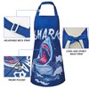 Kids Apron and Chef Hat Set, Child Aprons for Cooking