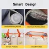 SLAKOP Universal Stroller Organizer with Double Bottle Holder, Fits For