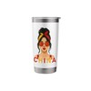 Chinese Girl China Flag Chinese Girlfriend Wife Stainless Steel Insulated