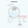 gotonovo Shower Faucet Set Bathroom Shower Head and Handle Set