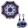 Parquet 2-Pack Double Layer Inverted Umbrellas - Colored Leaves and