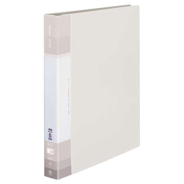 Kokuyo La-GLB730W File Clear Book Glassel Replacement Paper Type A4 Wide Off White