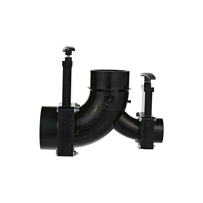 Valterra T81 Ell Double Rotating Valve, 3" Hub x 1-1/2"