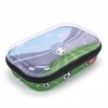 ZIPIT Clear Top Pencil Box for Boys | Soccer Pencil