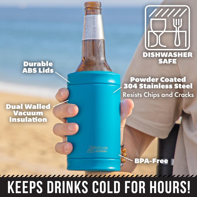 DUALIE 3 in 1 Insulated Can Cooler - Universal Size