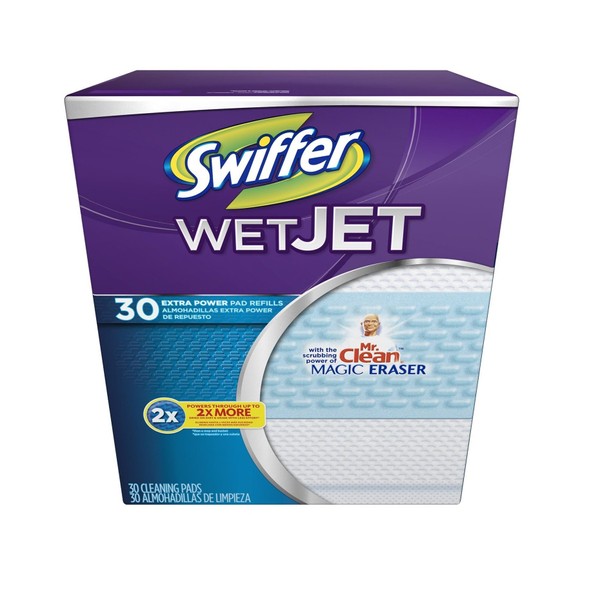 Swiffer Wet Jet Extra Power Pad Refills - 30 ct