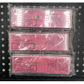 LOT OF 3 MICRO MEASUREMENT PRECISION STRAIN GAUGE EA-06-250MQ-35