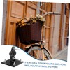KOMBIUDA Practical Bike Basket Fixer Durable Front Mounting Bracket for