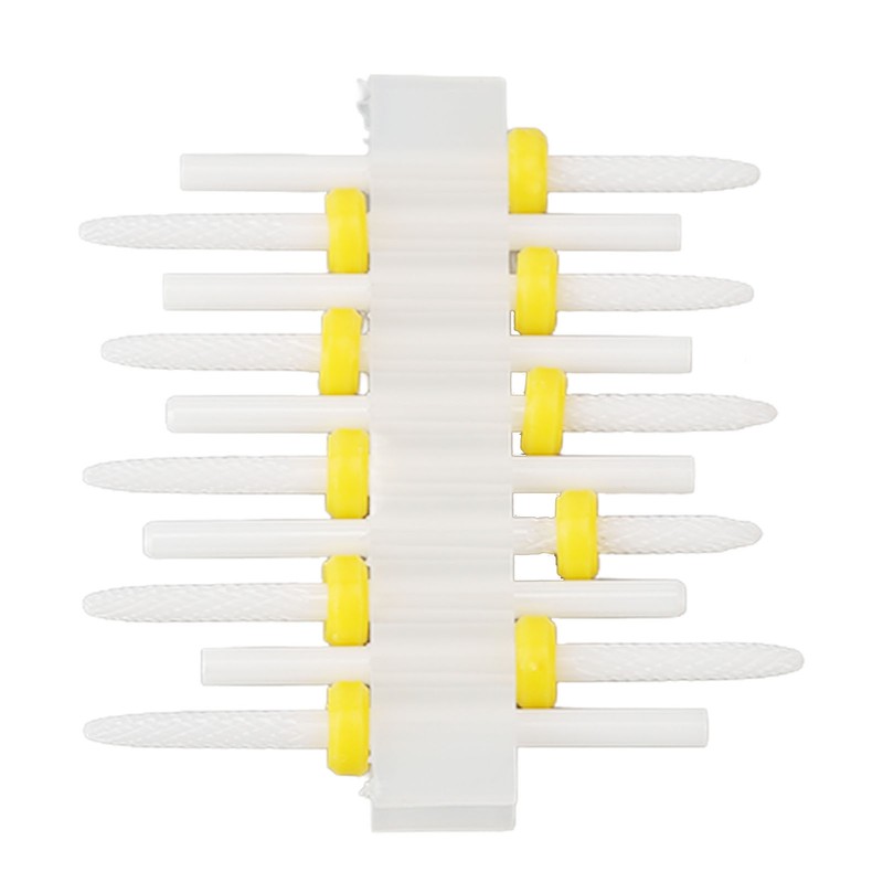 10pcs Cuticle Remover Bits Gel Home Salon Polish Dead Skin