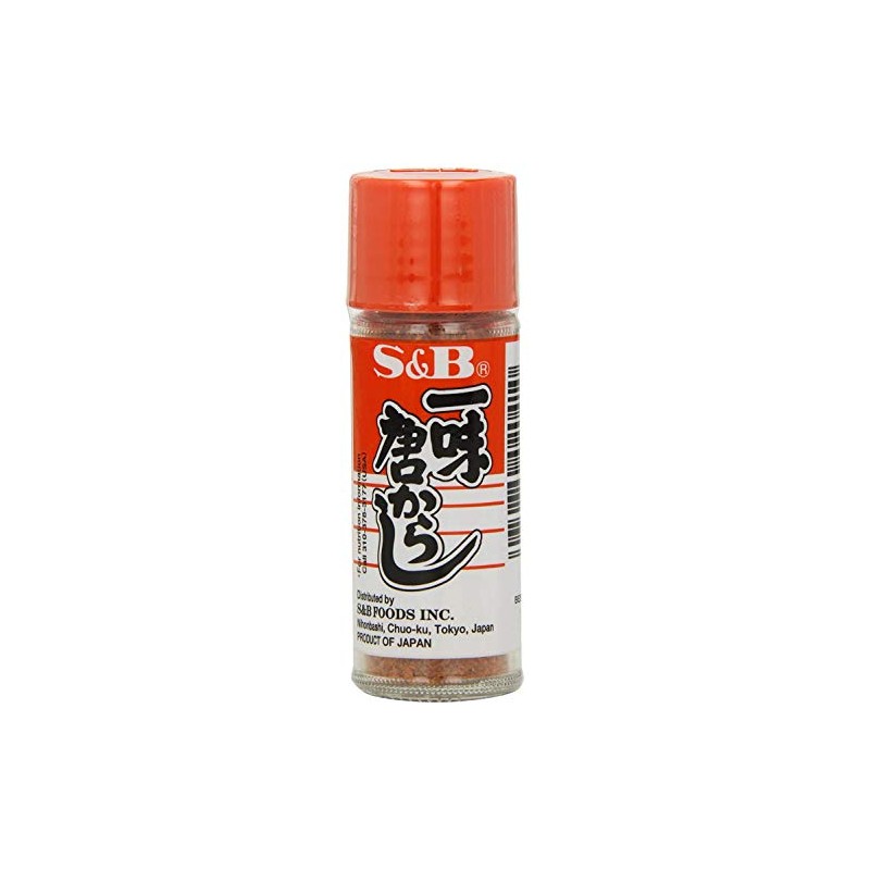 S&B Ichimi Togarashi, .52-Ounce Bottle (Pack of 5)