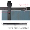 DIY Barn Door Soft Close Mechanism Spring Buffer Damper Hole-Free