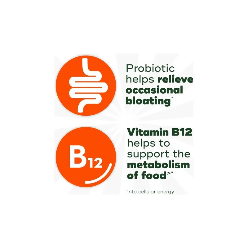 Align Probiótico Gomitas Alivio Hinchazón Con Vitamina B12