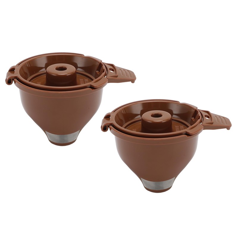 Ground Coffee Brew Basket Filter, 2Pcs Coffee Brew Basket Replacement