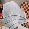 BHSTTNIXP Silver Cleaning Cloth,Non-scratch Scrubbing Wire Dishwashing Rags,Wire Cleaning Cloths,Steel