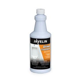 Javelin Urinal Drain Treatment – Industrial-Strength Urine Salt & Scale Remover – Unclogs & Restores Urinal Drains – Eliminates Odors & Prevents Future Build-Up – 32 Fl. Oz. (1 Bottle)