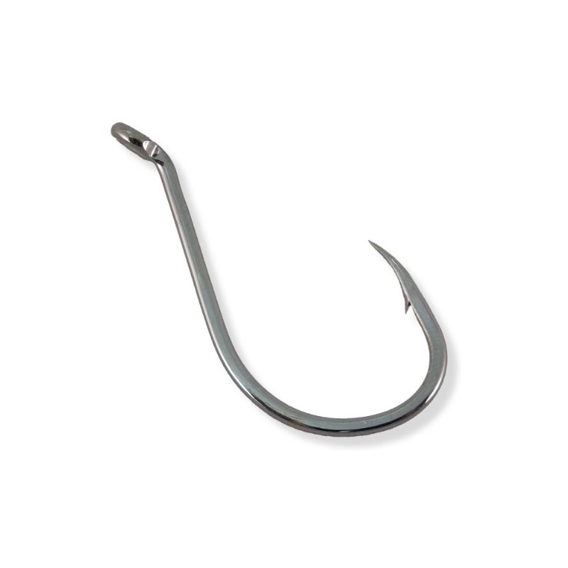 Owner American SSW Super Needle Point Hook, #7/0, Chrome, 3