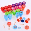 Faburo Set of 26 animal stamps, children's stamps, self-inking for
