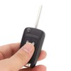 Carcasa de llave plegable, KIMISS 5 botones Flip Key Fob