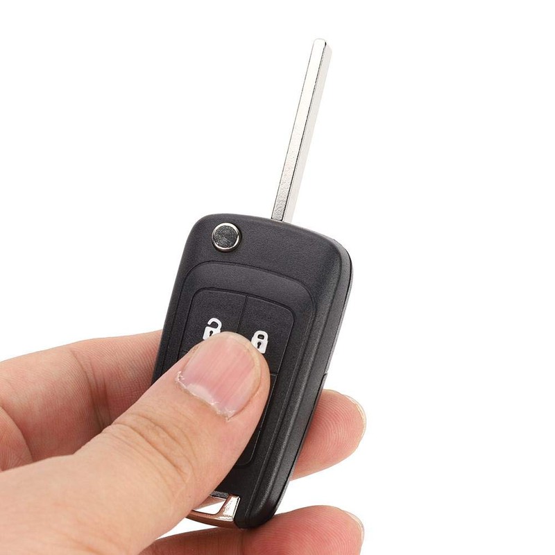Carcasa de llave plegable, KIMISS 5 botones Flip Key Fob