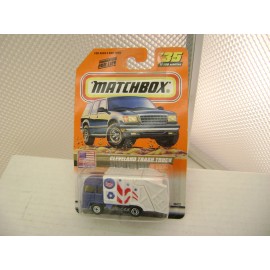 MATCHBOX SUPERFAST 1999 MATCHBOX SUPERFAST #35 CLEVELAND TRASH REFUSE TRUCK NEW ON CARD