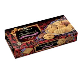 Campbells Shortbread Reserve Collection | with Delicious Double Chocolate Chips & Assorted Shapes | Scottish Cookies Assortment | Scotland Pure Butter Biscuits | Variety Pack | 7.41 Oz (210g)