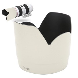 VBESTLIFE Camera Lens Hood, Compatible with EF 70-200 mm F2.8 L USM Lens, ET-83 Reversible Camera Lens Hood Protection