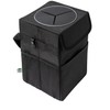 Bonform 7254-72BK Ripleve Multi-functional Dust Box, Black, Waterproof Material, Pocket,