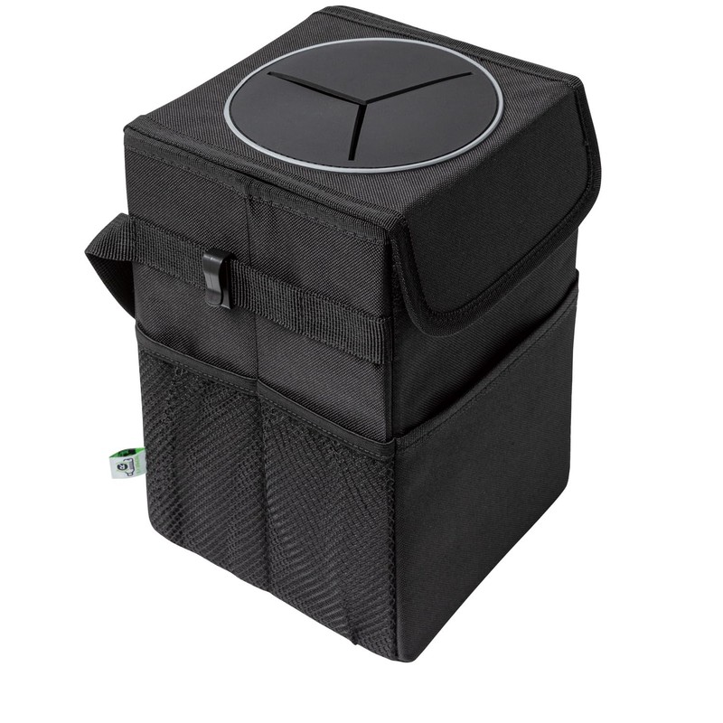Bonform 7254-72BK Ripleve Multi-functional Dust Box, Black, Waterproof Material, Pocket,