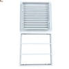 BricoLoco.com Air Vent Grille with Adjustable Shutter, Recessed Wall or