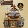 kowkis Steampunk Magic Shop Building Blocks Set with LED,Steampunk World
