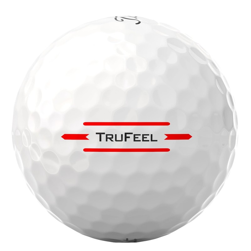 TITLEIST 24 TRUFEEL DZ Unisex White Golf Ball