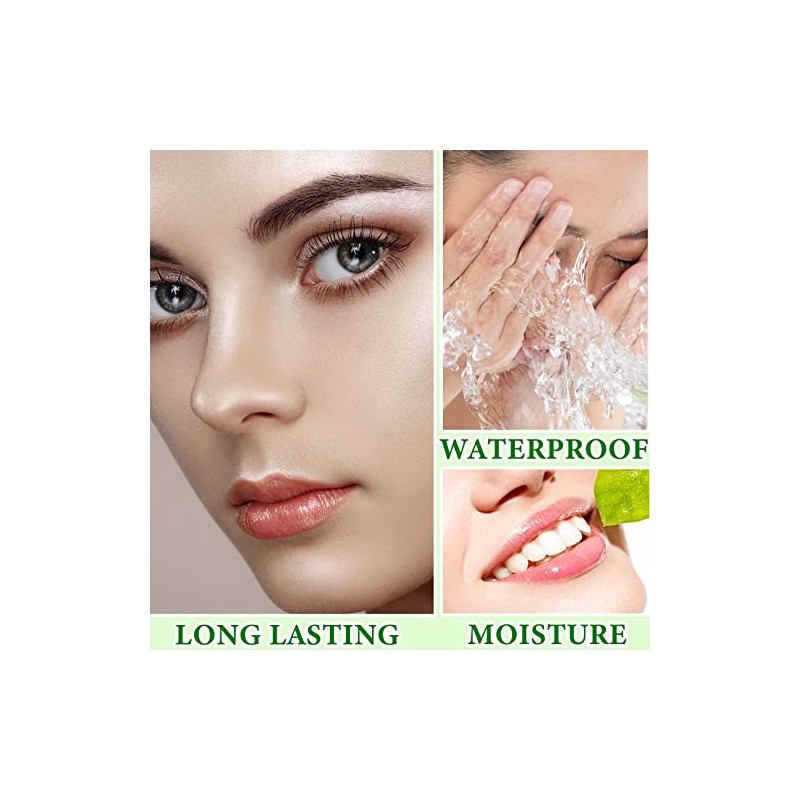 Set De 4 Labiales De Aloe Vera, Brillo Labial Mágico