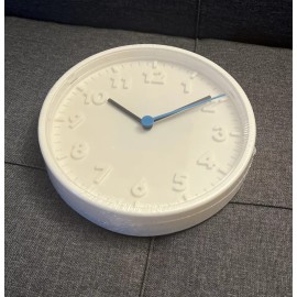 IKEA Wall Clock Stomma by Gustav Carlberg 20 cm White