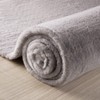 Ashler HOME DECO - Funda de piel de conejo sintético