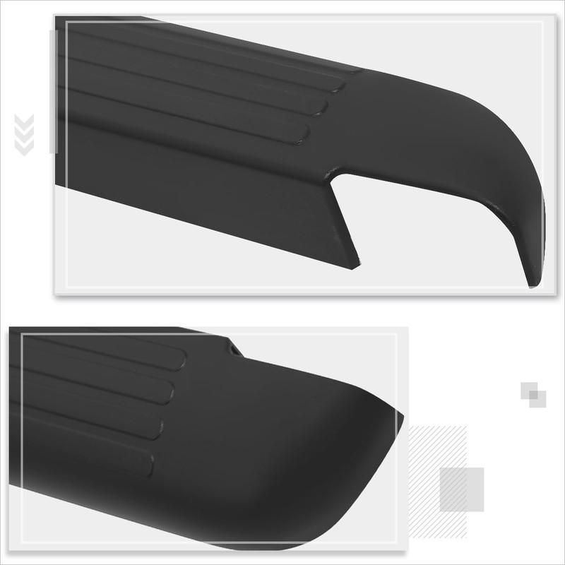3Pcs Tailgate Bed Rails Protector Caps Compatible with 05-14 Nissan
