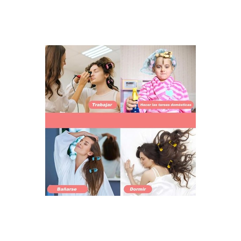 Mythya Rodillo de Esponja de Espuma para el Cabello 36
