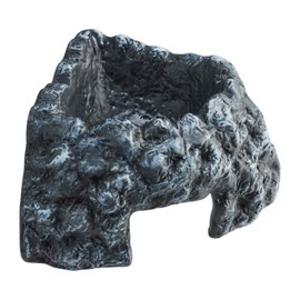 Exotera GEX EXOTERRA Moist Shelter, Corner 160, Reptile Shelter, Humidity Maintenance, Molting Support, Ceramic, Hideaway, Corner Type, Large Reservoir, W 6.3 x D 6.1 x H 4.5 inches (16 x 15.5 x 11.5