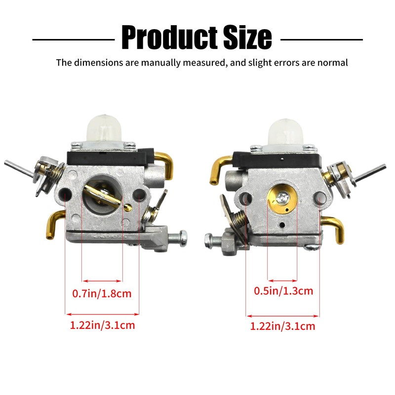 Anxingo 574386701 Carburetor Carb Replacement for Husqvarna 122C String Line