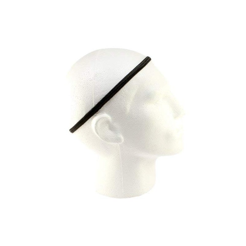 Mens Pack Of 3 Thick Elastic Football Hair Headbands