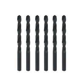 Misuyue 3mm HSS Metal Drill Bits, 6pcs Carbide Drilling Bit Sets, Twist Drill Bit suitable for Copper Aluminium Iron Plastic, Wood Drilling Bits