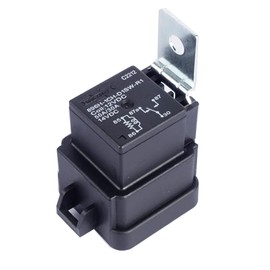 896H-1CH-D1SW-R1 12VDC 30A 5Pins SPDT Automotive Power Relay Dust Cover with Weather Proof and Steel Bracket