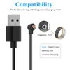 [1-Pack] Smart Ring Charger Cable,Compatible with R02 R03 R06 R08
