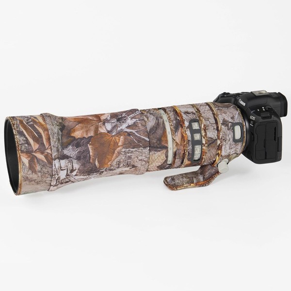 CHASING BIRDS Camouflage Waterproof Lens Coat for Canon RF 100-500mm