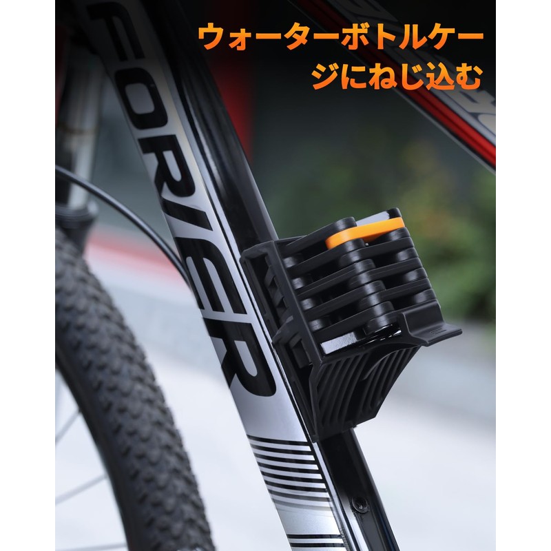 ONVIAN Folding Wire Lock, 2.6 FT Chain Lock Bike Lock
