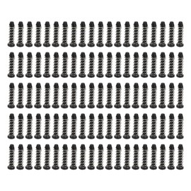 100Pcs Heatsink Mount Pin,18.6mm Heat Sink Cooler Mounting Clip Plastic Fastener Set Kit for PC GPU Cooling Fan Cooler