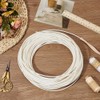 BENECREAT 30m Welt Cord Piping, 3mm White Polyester Piping Cord