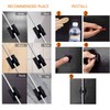 SAISN Adhesive Clips Strong Wire Holders 100 Pack Self-Adhesive Wire
