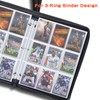 1800 Pockets Trading Card Binder Sleeves, Double-Sided Card Sleeves Binder