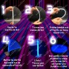 30 Pulseras Neon Gruesa Cyalume Luz Fosforescente Glow Stick