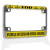 Fastasticdeals Metal Insert Bike License Plate Frame EOD Initial Success